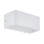 Applique da parete bianca in alluminio, Tjalle, 10W, 3000K LED