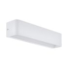Applique da parete bianca in alluminio, Tjalle, 12W, 3000K LED