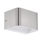 Applique da parete in nichel in alluminio, Tjalle, 6W, 3000K LED