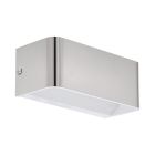 Applique da parete in nichel in alluminio, Tjalle, 10W, 3000K LED
