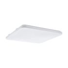 Plafoniera bianca in acciaio, Eloise, 50W, 3000K LED