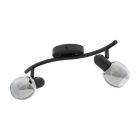Faretto da soffitto nero in acciaio, Ritchy