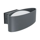 Lampada da esterno antracite in alluminio, Kawita, 10W, 3000K LED, IP44