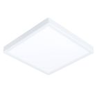 Plafoniera smart bianca in plastica, Geraldo, 19,5W, bianco regolabile tra caldo e freddo LED, IP44