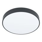 Faretto da superficie nero in acciaio, Zippora, 18W, colore regolabile LED