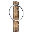 Applique da parete in legno marrone, Annebel, 12W, 3000K LED