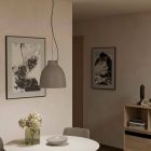 Lampada a sospensione tortora in alluminio, Thijs