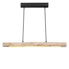 Lampada a sospensione in legno marrone, Abbas, 15W, 3000K LED