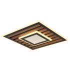 Lampada da soffitto nera metallo, Wietze, 24W, 3000K LED