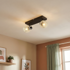 Faretto da soffitto grigio industriale, Emado