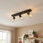 Faretto da soffitto grigio industriale, Emado