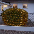 Illuminazione a sfera Buxus, 120 cm, bianco caldo, IP44