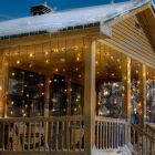 Luci a cascata da 2 metri, alte 70 cm, bianco caldo, IP44, con effetto nevicato