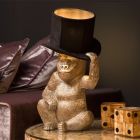 Lampada da tavolo retrò dorata, Extravaganza Gust, con interruttore