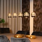 Lampada a sospensione moderna nera, Sentubal, 5,3W, 2700K LED