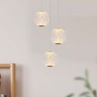 Lampada a sospensione design dorata, Cintra, 4,7W, 2700K LED