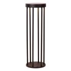 Lampione da giardino solare moderno nero, Jackson, 2W, 2700K LED, IP65, dimmer in 3 fasi