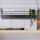 Lampada a sospensione rustica nera, Miravelle