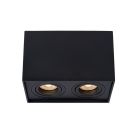 Faretto da soffitto moderno nero, Tube