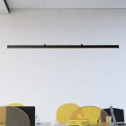 Lampada a sospensione moderna nera, Sigma, 30W, 2700K LED