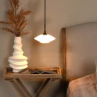 Lampada a sospensione moderna bianca, Trevor