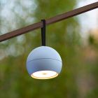 Applique ricaricabile moderna bianca, Lunex, 2W, 3000K LED, IP54, con interruttore