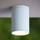 Lampada da esterno moderna bianca, Tubix, IP54