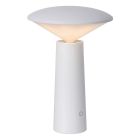 Lampada da tavolo da esterno moderna bianca, Jive, 4W, bianco regolabile tra caldo e freddo LED, IP44, con interruttore