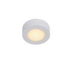 Plafoniera moderna bianca, Brice, 8W, 3000K LED, IP44