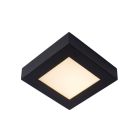 Plafoniera moderna nera, Brice, 15W, 3000K LED, IP44