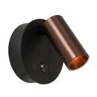 Applique ricaricabile moderna marrone, Toni, 2W, 2700-4000K, controllo touch