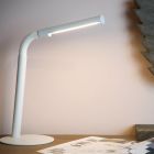 Lampada da scrivania moderna bianca, Gilly, 3W, 2700K LED, con interruttore