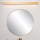 Applique per bagno moderna in ottone, Alexa, 13W, 3000K LED, IP44