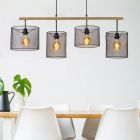 Lampada a sospensione retrò nera, Baskett