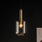 Lampada a sospensione moderna dorata, Joanet