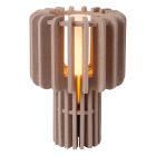 Lampada da tavolo moderna tortora, Rollo, con interruttore