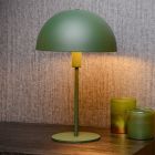 Lampada da tavolo moderna verde, Siemon, con interruttore