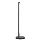 Lampada da tavolo moderna nera, Finan, 9W, 2700K LED, controllo touch