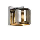 Applique da parete moderna cromata, Eryn