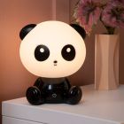 Lampada da tavolo per bambini nera, Dodo Panda, 3W, 4000K LED