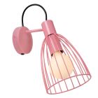 Applique da parete per bambini beige in tessuto, Macarons