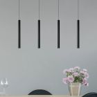 Lampada a sospensione moderna nera, Lorenz, 4W, 3000K LED