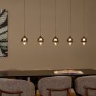 Lampada a sospensione moderna grigia, Tamino, 5,6W, 3000K LED