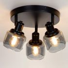 Faretto da soffitto classico grigio, Bjorn