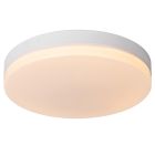 Lampada da soffitto da bagno bianca in plastica, Biskit, 36W, 2700K LED, IP44