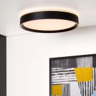 Plafoniera moderna nera, Nuria, 24W, 2700K LED