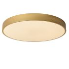 Plafoniera moderna dorata, Unar, 36W, 2700K LED, dimmer in 3 fasi