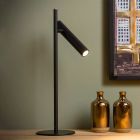 Lampada da tavolo moderna nera, Philon, 4,5W, 3000K LED