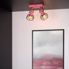 Faretto da soffitto per bambini moderno rosa, Paulien