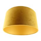 Paralume in velluto giallo moderno, Melanie